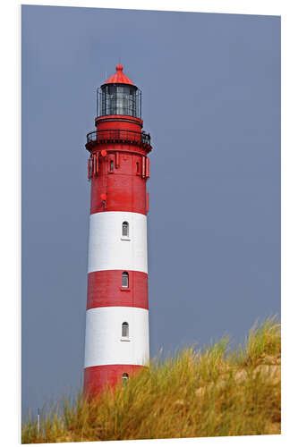 Tableau en PVC Phare rouge