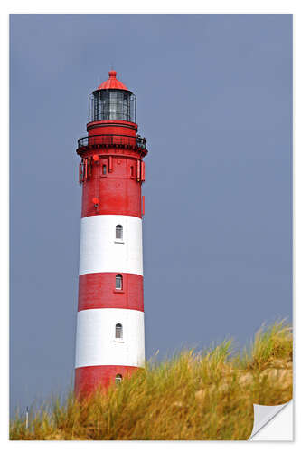 Sticker mural Phare rouge