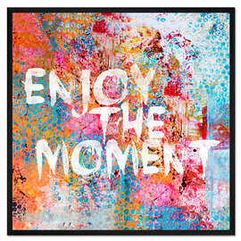 Gerahmter Kunstdruck Enjoy the moment II
