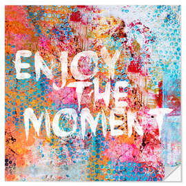 Sticker mural Enjoy the moment II