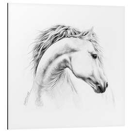 Magnettafel Pferdekopf