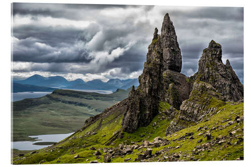 Acrylic print Old Man of Storr, Isle of Skye, Scotland