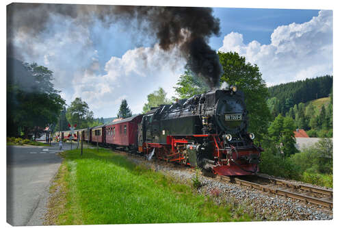 Canvas print Harz Locomotive