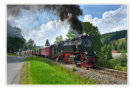 Poster Harz Locomotive - Steffen Gierok