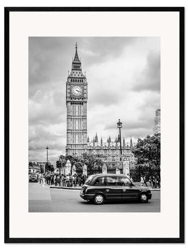 Framed art print London 