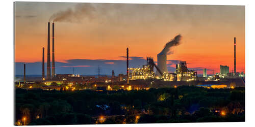 Galleriprint Duisburg Skyline HDR