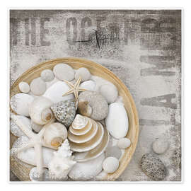 Wall print Beach Treasures - Andrea Haase