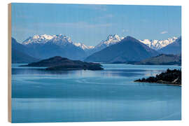 Puutaulu Lake Wakatipu, View direction Glenorchy (New Zealand)