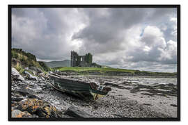 Gerahmter Kunstdruck Ballycarbery Castle, County Kerry (Irland)