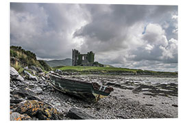 Foam board print Ballycarbery Castle, County Kerry, Ireland