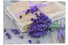 Gallery print Lavender and my love letters to you