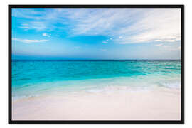 Gerahmter Kunstdruck Urlaubsstimmung