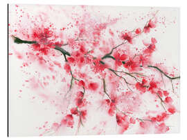 Aluminium print Flowering Twig