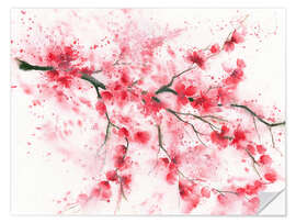 Vinilo para la pared Flowering Twig