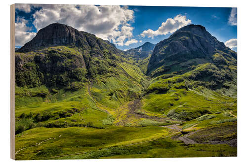 Trätavla Three sisters, Scotland