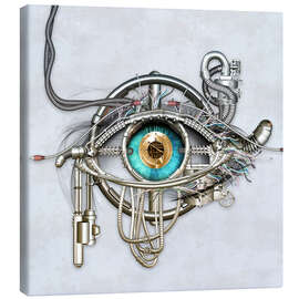 Canvas print Mechanical eye - diuno