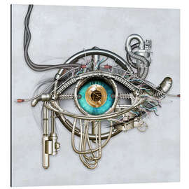 Magnettafel Mechanisches Auge