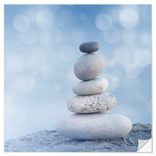 Wall sticker Stone cairn VI