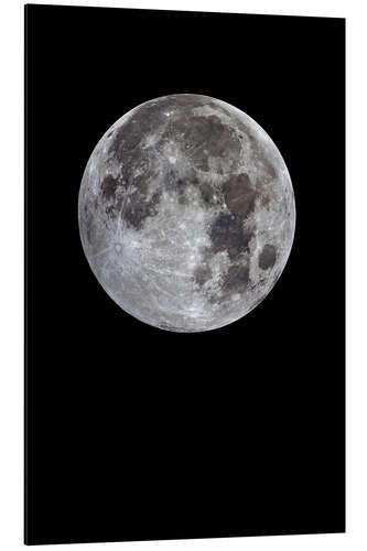 Aluminium print Full Moon II