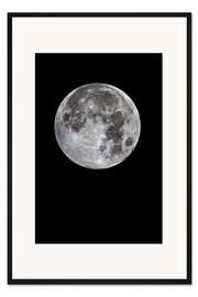 Gerahmter Kunstdruck Vollmond II