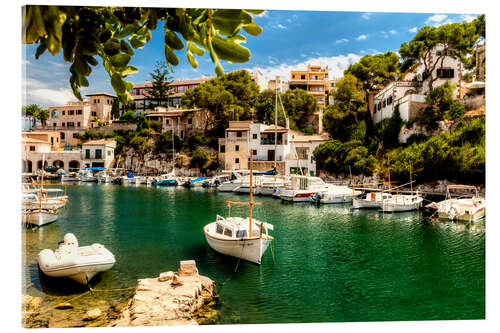 Akrylbilde Mallorca - Cala Figuera