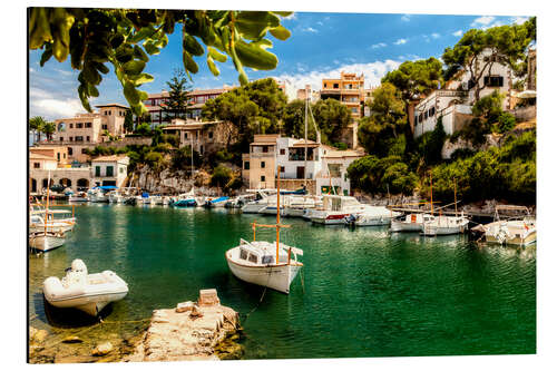 Aluminium print Mallorca - Cala Figuera