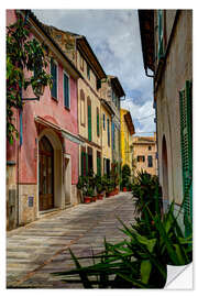 Selvklebende plakat Mallorca - Alcudia