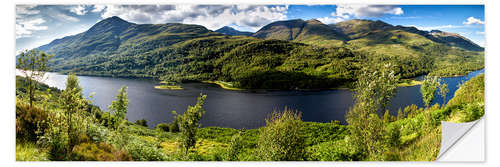 Naklejka na ścianę Loch Leven, Scotland