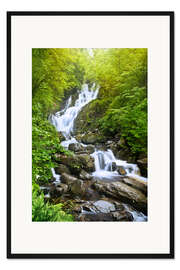 Gerahmter Kunstdruck Torc Wasserfall