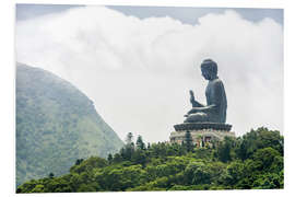 Print på skumplade TianTan Buddha in Lantau