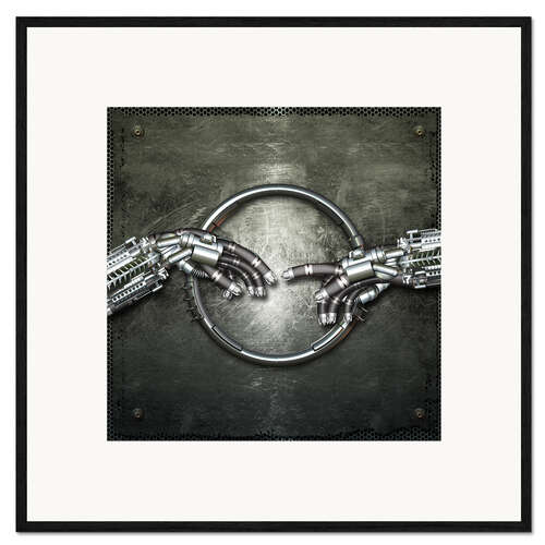 Innrammet kunsttrykk Creation of Adam