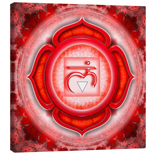 Canvas print The Root Chakra Series V