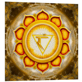 Foam board print The Solar Plexus Chakra Series V