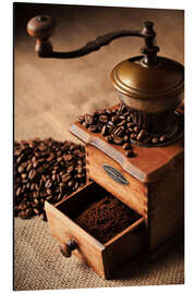 Magnettafel Kaffee Mühle