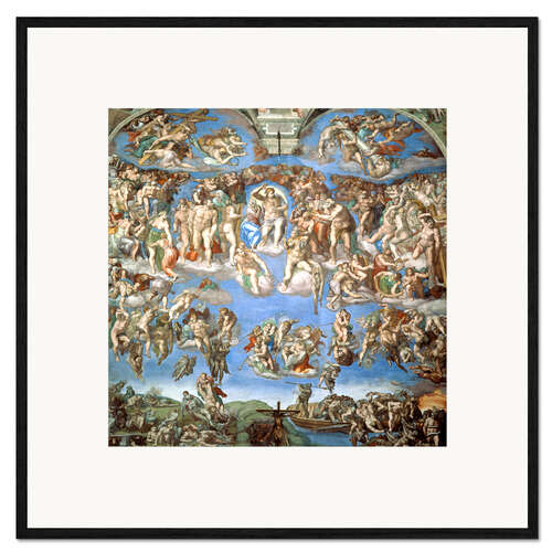Plakat artystyczny premium w ramie The Last Judgement