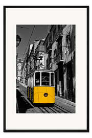 Gerahmter Kunstdruck Elevador da Bica
