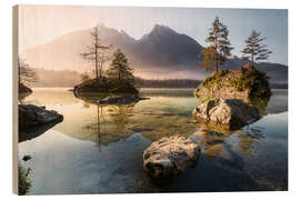 Stampa su legno Hintersee German Alps