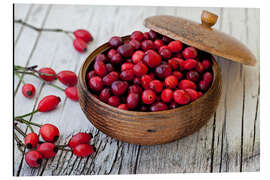 Aluminium print Cranberries