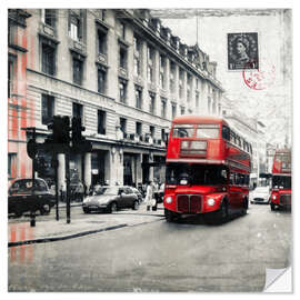 Vinilo para la pared Postcard From London | 03