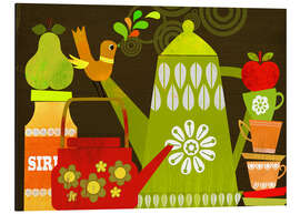 Magnettafel Retro Küche