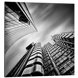 Obraz na aluminium Lloyds London | 01 (black/white)