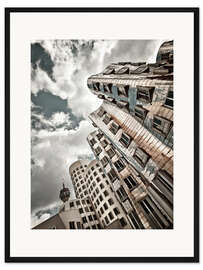 Gerahmter Kunstdruck Gehry Düsseldorf | 02