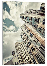 Magnettafel Gehry Düsseldorf | 02 (Variante)