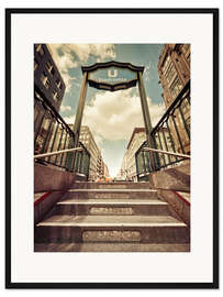 Gerahmter Kunstdruck Berlin Stadtmitte | 02