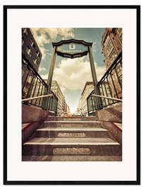 Framed art print Berlin Urban Core | 02