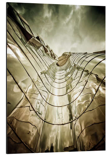Aluminium print Gehry Duesseldorf | 03