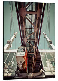 Aluminium print Overhead Railway