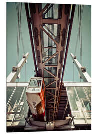 Stampa su plexi-alluminio Overhead Railway