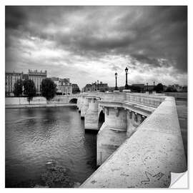 Selvklebende plakat Pont Neuf PARIS