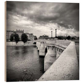 Hout print Pont Neuf PARIS